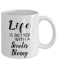 Funny Scooter Blenny Fish Mug Life Is Better With A Scooter Blenny Coffee Cup 11oz 15oz White