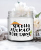 Funny Secretary Candle Nacho Average Secretary 9oz Vanilla Scented Candles Soy Wax