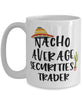 Funny Securities Trader Mug Nacho Average Securities Trader Coffee Cup 15oz White