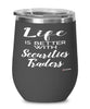 Funny Securities Trader Wine Glass Life Is Better With Securities Traders 12oz Stainless Steel Black