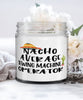 Funny Sewing Machine Operator Candle Nacho Average Sewing Machine Operator 9oz Vanilla Scented Candles Soy Wax