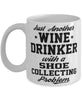 Funny Shoe Collector Mug Just Another Wine Drinker With A Shoe Collecting Problem Coffee Cup 11oz White