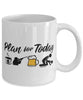 Funny Shooter Mug Adult Humor Plan For Today Shooting Coffee Mug 11oz 15oz White