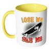 Funny Skateboard Mug Lose W8 SK8 M8 White 11oz Accent Coffee Mugs