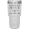 Funny Skateboarder Tumbler Tears Of The People I Beat In Skateboarding Laser Etched 30oz Stainless Steel