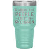 Funny Skeleton Tumbler Tears Of The People I Beat In Skeleton Laser Etched 30oz Stainless Steel Tumbler