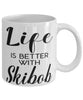 Funny Skibob Mug Life Is Better With Skibob Coffee Cup 11oz 15oz White
