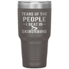 Funny Skibobbing Tumbler Tears Of The People I Beat In Skibobbing Laser Etched 30oz Stainless Steel