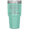 Funny Skibobbing Tumbler Tears Of The People I Beat In Skibobbing Laser Etched 30oz Stainless Steel