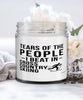 Funny Skier Candle Tears Of The People I Beat In Cross Country Skiing 9oz Vanilla Scented Candles Soy Wax