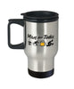 Funny Skier Travel Mug Adult Humor Plan For Today Cross Country Skiing Beer Sex 14oz Stainless Steel