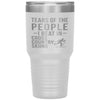Funny Skier Tumbler Tears Of The People I Beat In Cross Country Skiing 30oz Stainless Steel Tumbler