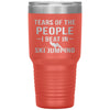 Funny Skier Tumbler Tears Of The People I Beat In Ski Jumping Laser Etched 30oz Stainless Steel Tumbler