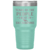 Funny Skier Tumbler Tears Of The People I Beat In Ski Jumping Laser Etched 30oz Stainless Steel Tumbler