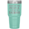 Funny Skier Tumbler Tears Of The People I Beat In Skiing Laser Etched 30oz Stainless Steel Tumbler