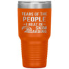 Funny Skimboarder Tumbler Tears Of The People I Beat In Skimboarding Laser Etched 30oz Stainless Steel