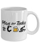 Funny Slamball Mug Adult Humor Plan For Today Slamball Coffee Mug 11oz 15oz White