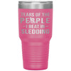 Funny Sledder Tumbler Tears Of The People I Beat In Sledding Laser Etched 30oz Stainless Steel Tumbler