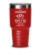 Funny Snowboarding Tumbler Being A Snowboarder Is Easy It's Like Riding A Bike Except 20oz 30oz Stainless Steel