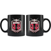 Funny Soccer Mug None Shall Pass 11oz Black Coffee Mugs