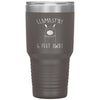 Funny Social Distancing Tumbler Llama Stay 6 Feet Away Laser Etched 30oz Stainless Steel Tumbler