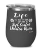 Funny Soft Coated Wheaten Terrier Dog Wine Glass Life Is Better With A Soft Coated Wheaten Terrier 12oz Stainless Steel
