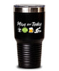 Funny Softball Tumbler Adult Humor Plan For Today Softball 30oz Stainless Steel