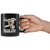 Funny Sparring Mug Sparring Better Than Therapy 11oz Black Coffee Mugs