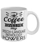 Funny Speech-Language Pathologist Mug Coffee Gives Me My Speech-Language Pathology Powers Coffee Cup 11oz 15oz White