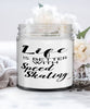 Funny Speed Skating Candle Life Is Better With Speed Skating 9oz Vanilla Scented Candles Soy Wax