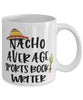 Funny Sports Book Writer Mug Nacho Average Sports Book Writer Coffee Mug 11oz White