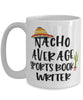 Funny Sports Book Writer Mug Nacho Average Sports Book Writer Coffee Cup 15oz White