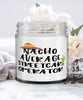 Funny Streetcar Operator Candle Nacho Average Streetcar Operator 9oz Vanilla Scented Candles Soy Wax