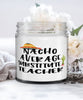 Funny Substitute Teacher Candle Nacho Average Substitute Teacher 9oz Vanilla Scented Candles Soy Wax