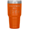 Funny Succulent Cactus Tumbler Social Distancing Succs Laser Etched 30oz Stainless Steel Tumbler