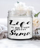 Funny Sumo Wrestler Candle Life Is Better With Sumo 9oz Vanilla Scented Candles Soy Wax