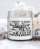 Funny Surfing Candle I May Look Like I'm Listening But In My Head I'm Thinking About Artistic Swimming 9oz Vanilla Scented Candles Soy Wax