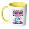 Funny Surfing Mug For The Rich There Is Therapy White 11oz Accent Coffee Mugs