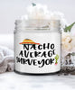 Funny Surveyor Candle Nacho Average Surveyor 9oz Vanilla Scented Candles Soy Wax