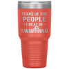 Funny Swimmer Tumbler Tears Of The People I Beat In Swimming Laser Etched 30oz Stainless Steel Tumbler