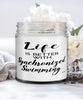 Funny Synchronized Swimming Candle Life Is Better With Synchronized Swimming 9oz Vanilla Scented Candles Soy Wax