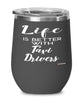 Funny Taxi Driver Wine Glass Life Is Better With Taxi Drivers 12oz Stainless Steel Black
