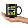 Funny Teacher Halloween Mug My Broom Broke So Now I Teach 11oz Black Coffee Mugs