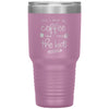 Funny Teacher Tumbler First I Drink The Coffee Then I Teach The Kids Laser Etched 30oz Stainless Steel Tumbler