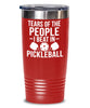 Funny Tears Of The People I Beat In Pickleball Tumbler 20oz 30oz Stainless Steel