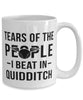 Funny Tears Of The People I Beat In Quidditch Coffee Mug 15oz White