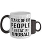 Funny Tears Of The People I Beat In Ringball Coffee Mug Color Changing 11oz