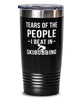 Funny Tears Of The People I Beat In Skibobbing Tumbler 20oz Stainless Steel