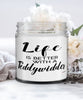 Funny Teddywidder Rabbit Candle Life Is Better With A Teddywidder 9oz Vanilla Scented Candles Soy Wax