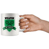 Funny Tennis Mug Weapon Of Choice 11oz White Coffee Mugs